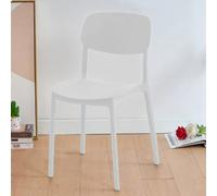 buybuy Sedia Catania Colore Bianco CTN02W