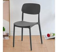 buybuy Sedia Catania Colore Grigio Scuro CTN04DG