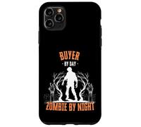 Buyer by Day Zombie by Night Divertente Halloween Creepy Retail Custodia per iPhone 11 Pro Max