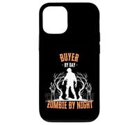 Buyer by Day Zombie by Night Divertente Halloween Creepy Retail Custodia per iPhone 12/12 Pro