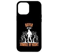 Buyer by Day Zombie by Night Divertente Halloween Creepy Retail Custodia per iPhone 12 Pro Max