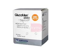 BUYFARMA Menarini Glucomen Areo Sensor 25 Strisce Reattive per l autocontrollo