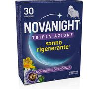 BUYFARMA Novanight Tripla Azione - Nuova Formula 30 Compresse