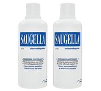BUYFARMA PROMO PACK - 2X Saugella Dermoliquido da 750ml - Detergente Intimo pH 3