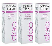BUYFARMA PROMO PACK - 3X Deodorante Dermafresh Ipersudorazione Latte da 100ml + OMAGGIO A SORPRESA