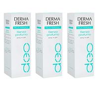 BUYFARMA PROMO PACK - 3X Deodorante Dermafresh Pelle Normale Senza Profumo da 100ml + OMAGGIO A SORPRESA