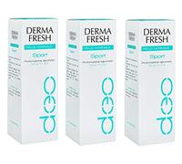 BUYFARMA PROMO PACK - 3X Deodorante Dermafresh Sport Pelle Normale da 100ml + OMAGGIO A SORPRESA