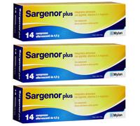 BUYFARMA PROMO PACK 3X Sargenor Plus da 14 CPR Integratore Alimentare di