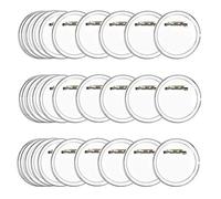 BUYGOO 30PZ Spillette e Bottoni 6cm, Rotonde Badge e Distintivo facile da fare, completa di Badge rotondo