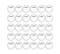 BUYGOO 50PZ Spillette e Bottoni 3.8cm, Spille Bottoni Personalizzate, Spille e Bottoni Fai da Te, Spille Giochi Personalizzabili per Bambini, Spille e Bottoni Rotonde Badge, Spilla Vuoto Bottoni