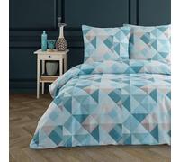 Buymax® Copripiumino Matrimoniale 200x220 100% Cotone 3 Pezzi Copripiumino - Set Biancheria da Letto 200 x 220 cm con 2 Federe 80x80 cm, Copripiumino Renforcé ÖKO-TEX con Cerniera