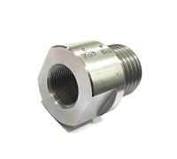 Buyohlic, adattatore per mandrino per tornio per lavorazione del legno (da FT 7/8" x16 TPI a MT M33 x 3,5)