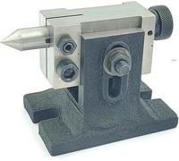 Buyohlic Contropunta regolabile resistente per modelli regolari e inclinabili di tavole rotanti (temprati e punti di messa a terra precisi) (contropunta piccola per tavola rotante da 7,6 cm/10,2 cm)