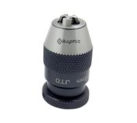 Buyohlic JT0 Micro Precision Drill Feed Quill - Controllo manuale sensibile, capacità 0,3-4,0 mm, per fresatrice e foratura tornio (solo mandrino senza chiave)