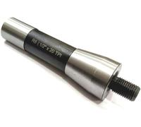 Buyohlic Mandrino per trapano, in acciaio, per tornio, fresa, trapano (codolo R8 1/2 x 20 TPI)