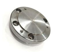 Buyohlic Piastra posteriore per tavola rotante (Dia 100 mm per mandrino a 3 ganasce)