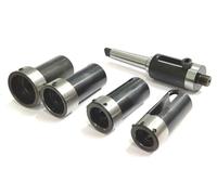 BUYOHLIC Porta-matrice galleggiante per contropunta con dadi filettati imperiali - per utensili da tornio (4MT)