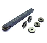 Buyohlic Portautensili zigrinato a ruota singola con 5 zigrinature HSS di...