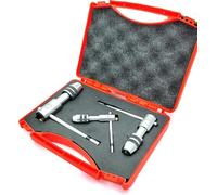 BUYOHLIC Set di 3 chiavi a cricchetto regolabili con custodia in plastica