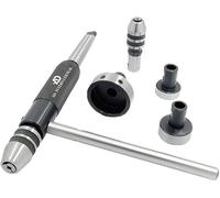 Buyohlic Set di supporti per contropunta per maschiatura, alesatura e filettatura (MT2)