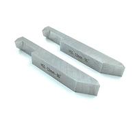 Buyohlic Set di utensili HSS per filettatura interna esterna a doppia estremità per tornio (gambo 10 x 10 mm)