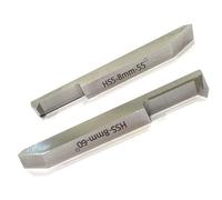 Buyohlic Set di utensili HSS per filettatura interna esterna a doppia estremità per tornio (gambo 8 x 8 mm)