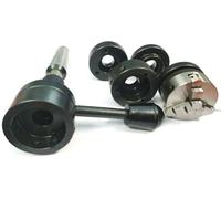 Buyohlic Supporto per contropunta per tornio per foratura filettatura, alesatura (supporto per fustella 2MT con mandrino da 65 mm)