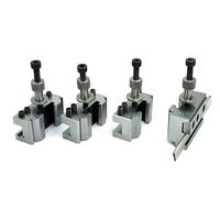 Buyohlic T37 - Supporto per palo per attrezzi a cambio rapido (2 x standard, 1 x separazione e 1 x supporto per alesatura a V)