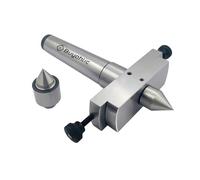 Buyohlic Tornitura conica per contropunta del tornio con opzioni Live Revolving e Dead Center (MT4)