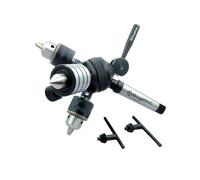 Buyohlic Torretta contropunta a testa quadrupla con mandrino, centro live e supporto per fustelle per lavorazione di precisione (codolo MT3 - 4 stazioni)