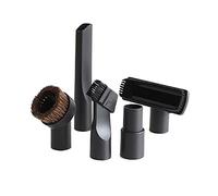 Buysk Accessori per aspirapolvere, accessori per aspirapolvere da 32 mm, set di spazzole per bocchetta a lancia, con adattatore per tubo da 35 mm a 32 mm, 5 pezzi
