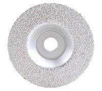 BUYTUS 3 pezzi 100mm Disco abrasivo diamantato Adatto da 4 pollici for lucidare pietra, pneumatici e gomma(Fine particle)