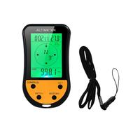 BuyW ltimetro Digitale Elettronico 8 in 1 Multifunzione LCD Retroilluminato Mini Altimetro Barometro Bussola Termometro Previsioni Meteo Orologio Calendario per Arrampicata