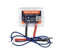 Buyweek Battery Tester 12 V Battery Monitor Bluetooth 4.2 Tester Batteria Auto ricerca posizione stato della batteria in tempo reale per iOS e Android, tester elettrico per auto, moto e barche (BM6)