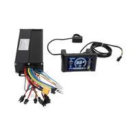 BuyWeek Kit Controller Brushless Bici Elettrica, 36V 48V 52V 40A Motore Senza Spazzole 3 Moda Onda Sinusoidale Centralina Bici Elettrica con Display LCD S966
