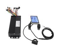 BuyWeek Kit Controller Brushless Bici Elettrica, 36V 48V 52V 40A Sinus Waves Controller Motore Brushless 3 modalità Centralina Bici Elettrica con M5 Display LCD