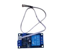 BuyWeek Modulo Relè Fotoresistenza, Interruttore di Controllo della Luce Ritardo Regolabile Sensore di Rilevamento con Filo (DC 5V)