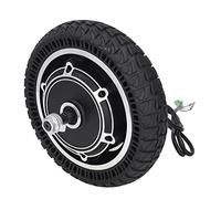 BuyWeek Pneumatico della Ruota del Motore del Mozzo del Scooter Elettrico per KUGOO M4, 48V 500W 10 Pollici del Motore del Mozzo della Ruota dello Monopattino Elettrico Accessori di Ricambio