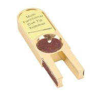 BuyWeek Punta da Biliardo Strumento, Cue Tip Trimmer in Alluminio Biliardo Cue Tip Shaper per Biliardo