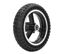 BuyWeek Ruota Anteriore per Scooter Elettrico per KUGOO M4, Sostituzione della Ruota a Nido d'Ape con Mozzo della Ruota in Gomma Piena Accessori per Scooter