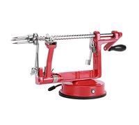 BuyWeek Sbuccia Mela, Pelapatate in Acciaio Inossidabile Manuale Professionale Sbuccia Mele Sbucciatore Frutta Verdura per Cucina (Rosso)
