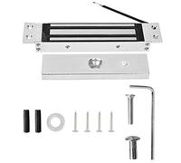 BuyWeek Serratura magnetica elettrica con serratura elettromagnetica DC 12 V 180 kg in lega di alluminio per sistema di controllo accessi