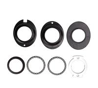 BuyWeek Set di Sfere dello Sterzo Girevoli, Ciotola del Cuscinetto Dell'auricolare in Acciaio Set di Sterzo per Bici per Xiaomi M365 PRO PRO2