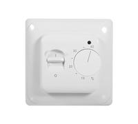 BuyWeek Termostato Meccanico per Ambienti, 230V 16A con Riscaldamento a Pavimento, Termostato Ambiente con Sonda da 2,9 m