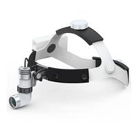 buyzg Lampada Frontale Medico-Chirurgica,Dentale Chirurgica 3W Lampada Frontale,Illuminazione Generata da più Lenti Ottiche
