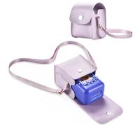 Buziba Bitzee, custodia da viaggio per animali domestici, digitale, interattiva, virtuale, custodia protettiva rigida, portatile, da viaggio, per gadget elettronici, giocattoli per bambini (viola)