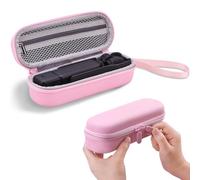 Buziba Custodia da trasporto per DJI OSMO Pocket 3 Borsa da viaggio Custodia protettiva rigida per Pocket 3 accessori, Rosa, Portatile