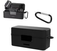 Buziba Custodia protettiva per DJI MIC 2 Custodia di Ricarica Microfono Lavalier Impermeabile Portatile Custodia da Viaggio per DJI MIC 2 Accessori, Nero, Unisex