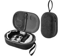 Buziba Custodia rigida per cuffie Meta Quest 3 VR, custodia da viaggio portatile per Oculus Quest 3 VR Gaming Head Strap e accessori per controller touch (nero)