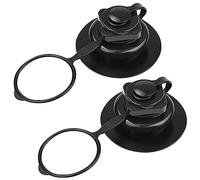 Buzifu 2 Pezzi Valvola Pneumatica Gonfiabile Universale a Spirale Barca Anti-Perdite